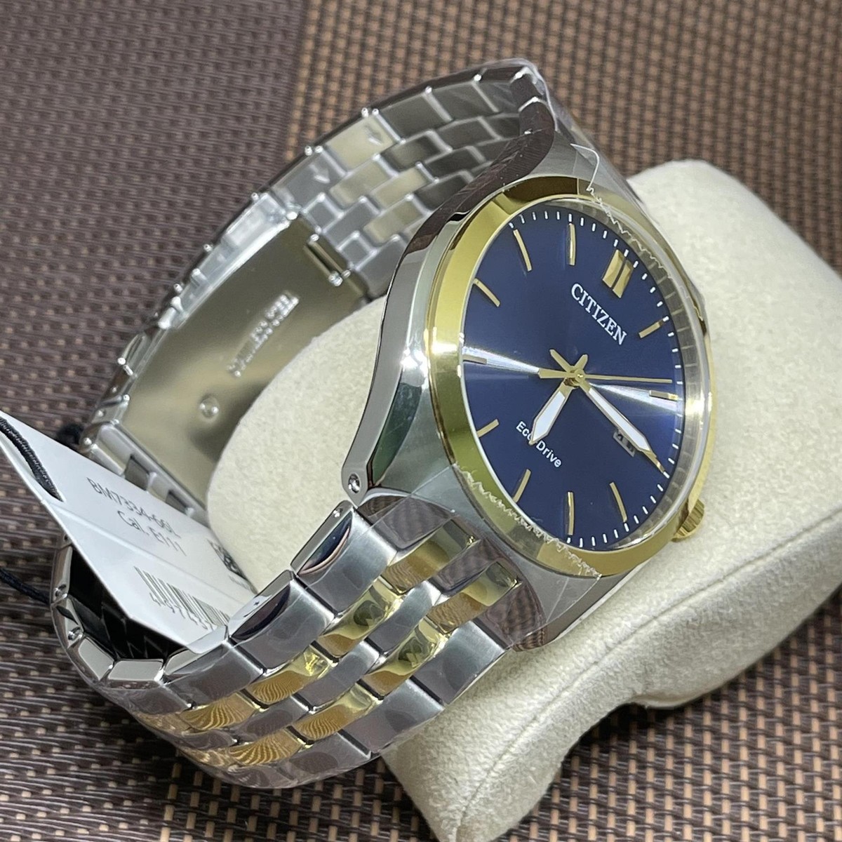 Citizen BM7334-66L Eco-Drive Blue Dial Stainless Steel Analog Date
