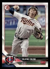2018 Bowman #BP141 Blayne Enlow Minnesota Twins