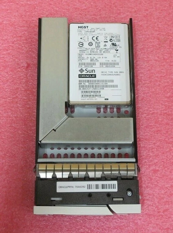 Oracle Sun 200GB 3.5" SAS 12Gbs MLC SSD Server Solid State Drive 7094120 7093646 - Image 2 of 4