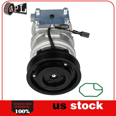 A/C Compressor W/Clutch 2005 2006 2007 2008 2009 For Hyundai For Kia 2.7L