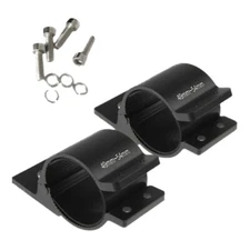 2x Offroad SUV Bar Roll Cage Mount Bracket Clamps Roof LED Light Bar Holder