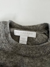 Burberry premium cotton toddler sweater