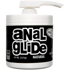 Doc Johnson Anal Glide Natural Personal Lube Lubricant 4.5 oz