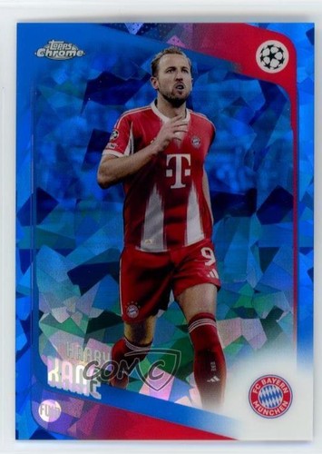 2025-26 Topps Chrome UEFA Club Competitions Sapphire Harry Kane #182 1se7