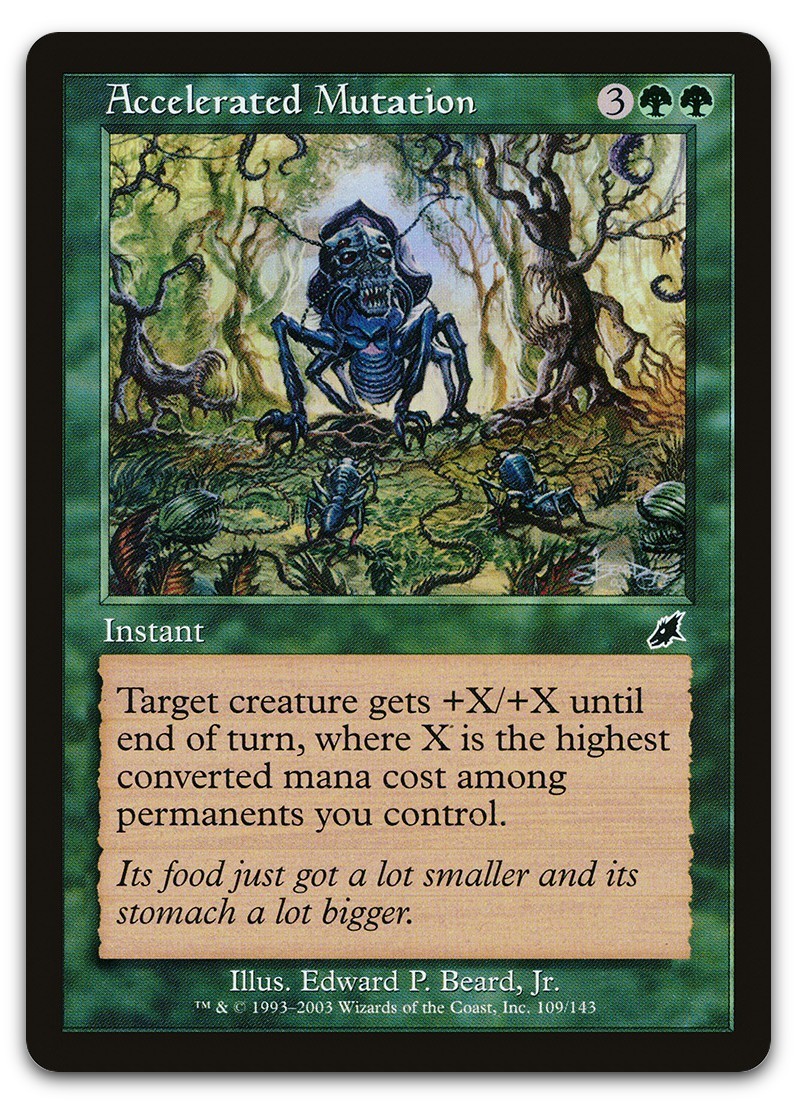 Accelerated Mutation #109 (MP) Scourge SCG Magic MTG