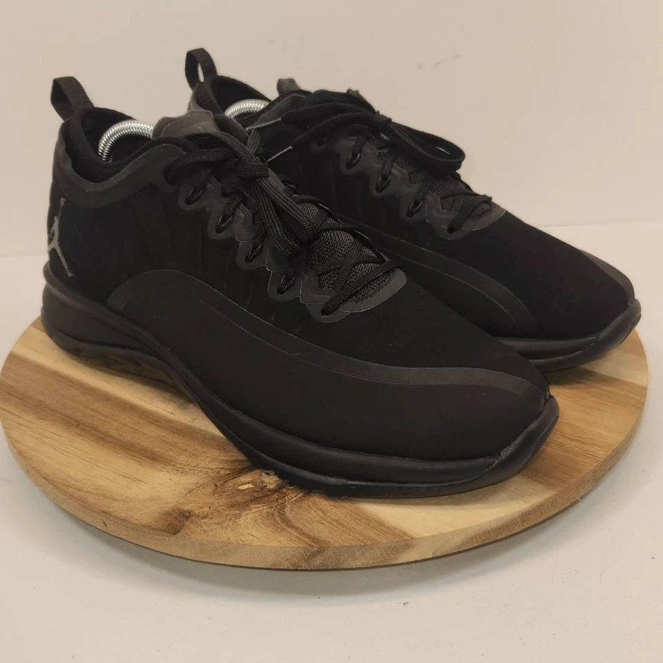 Nike Air Jordan Trainer Prime XII Triple Negro Hombre Talla 9.5 Tenis 881463-002 Foto 3 de 4