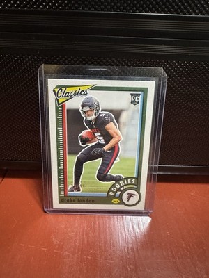 2022 Panini Classics - Rookies Drake London #162 Red Back /99 (RC)