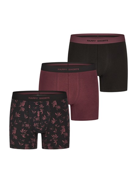 Happy 3Er Pack Herren Boxershorts Retroshorts Unterhose UnterwäSche Jersey-image