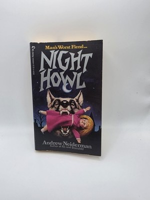 Night Howl by Andrew Neiderman -VG Pocket Horror Killer Dog Paperbacks from Hell