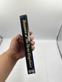 Romance of The Three Kingdoms (Nintendo NES) CIB Complete in Box w/ Poster