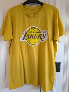 Los Angeles Lakers T Shirt Men's Large NBA James 23 Nike