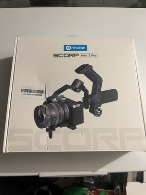 Feiyu SCORP Mini 3 Pro All-in-One Gimbal w/ AI Tracking, Remote Handle, 2kg Load