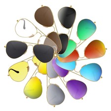 Ray-Ban RB3025 Aviator Large 58mm Replacement lenses By Sublime Optics