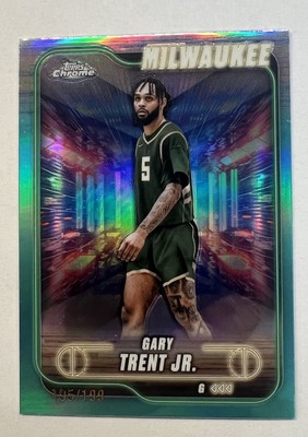 2025 Topps Chrome Gary Trent Jr. Aqua #d 195/199