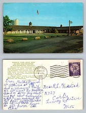 Morrilton, AR-Arkansas, Winrock Farm Show Petit Jean Mt Vintage c1958 Postcard