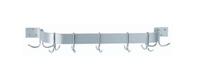Advance Tabco ALW-24 24'' Aluminum Single Wall Mounted Pot Rack