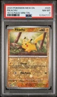 2024 POKEMON MEW EN-151 151 5-PACK MINI TIN #025 PIKACHU PSA 8