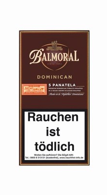 Balmoral BDS Panatela Zigarren 5 Schachteln á 5 Stück zu 8,90/44,50