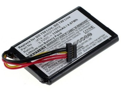 Original OTB Akku für TomTom GO 940 / GO 940 Live Navigation Batterie Navi Accu