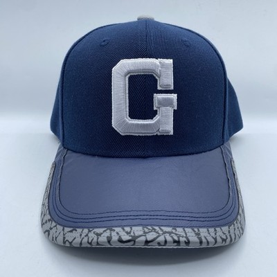 Georgetown Hoyas Mitchell & Ness Pro Crown Hat Day 6 Snapback Blue NCAA NWOT