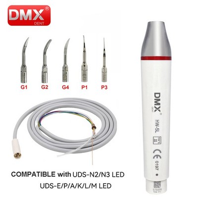 DMXDENT Dental HW-5L Ultrasonic Scaler Handpiece LED Light Fit EMS Woodpecker