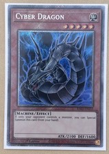 Cyber Drache RA03-DE155 Platinum Secret Rare 1. Auflage ALT ART