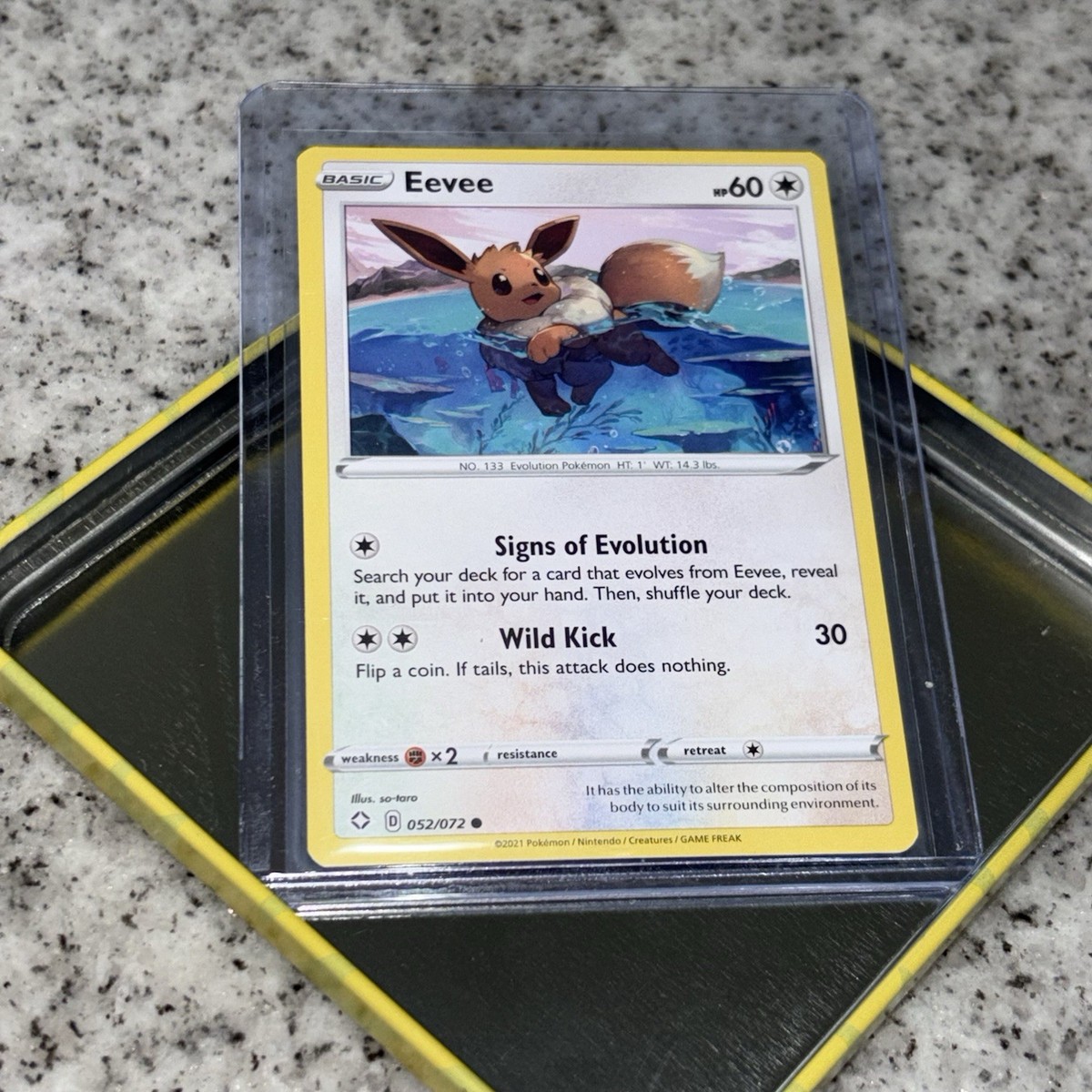 Eevee 052/072 NM | Shining Fates 2021 | Covered TCG Collector Set Chase Card  | eBay