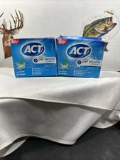 !!!!!! 2 PACK !!!! ACT Dry Mouth Lozenges With Xylitol, Soothing Mint  36 Count.