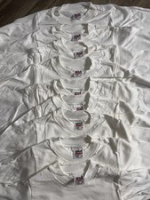 LOT 90's deadstock youth Anvil Long Sleeve Tees Single Stitched Size YTH SMALL