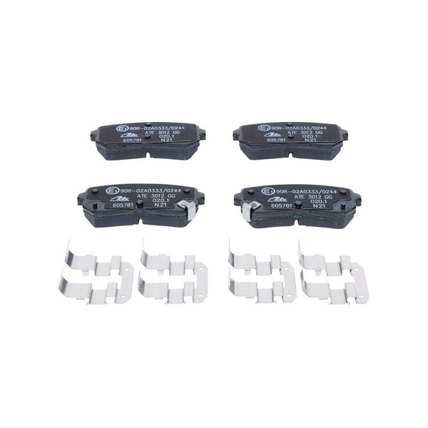 ATE Bremsbelagsatz, Scheibenbremse 13.0460-5781.2 FüR Hyundai Kia, Hinterachse-image