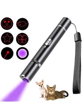 Cat Toys Laser Toy/Black Light Interactive for Indoor Red Light for Pets