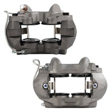 Front Left Right Brake Calipers 2pcs Fits Ford Mustang 1965-1966 Zinc Plated