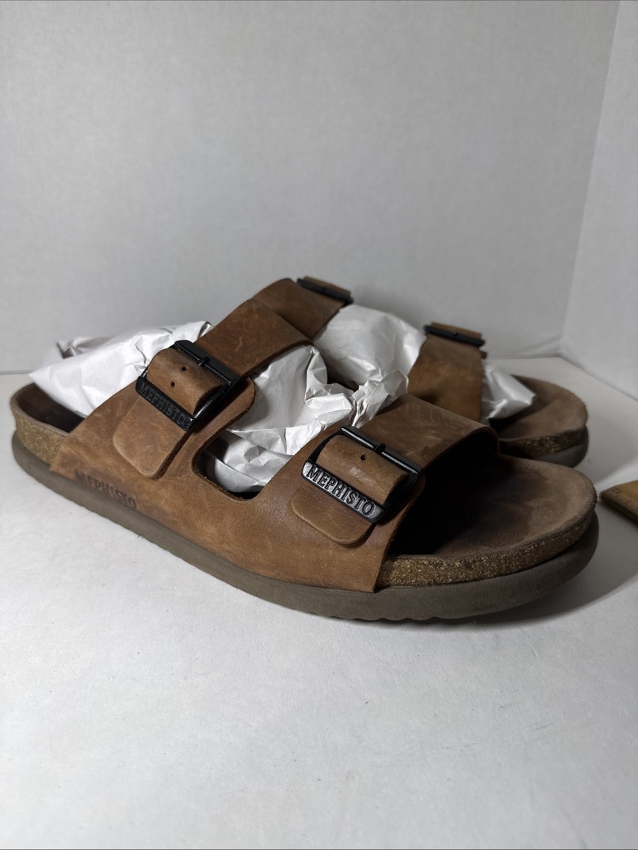 Mephisto Nerio Brown Comfort Sandal Slide Men\'s US sizes 13 Nerio | Mephisto USA main image 2