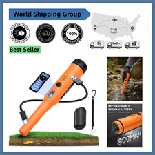 Waterproof Pinpointer with 4" Detection Depth - Ideal for Treasure Hunters