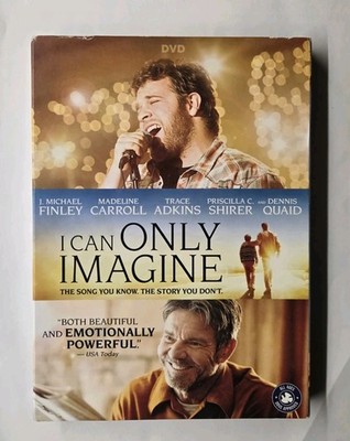 I Can Only Imagine DVD 2018 Slipcover Trace Adkins Priscilla Shirer Dennis Quaid