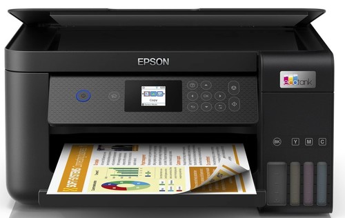 Epson Drucker EcoTank ET-2850 3-in-1 Multifunktionsgerät WLAN Duplex