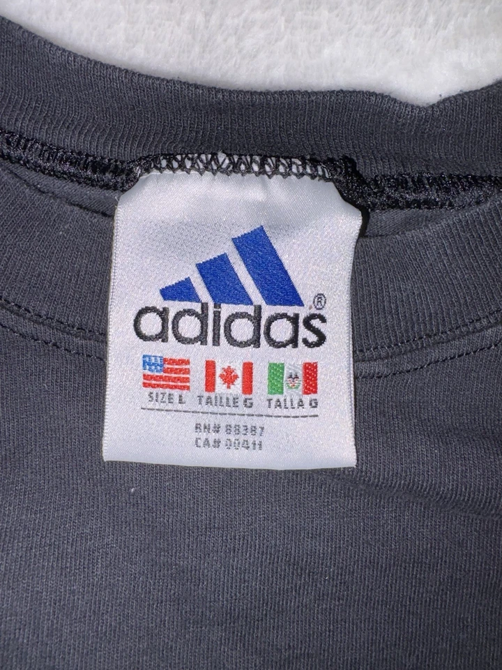 Camisa vintage adidas manga larga talla L Foto 3 de 4