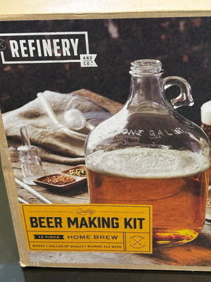 Beer Making Kit | Refinery and Co. Home Beer Brewing 12 Piece Set- NEW in box