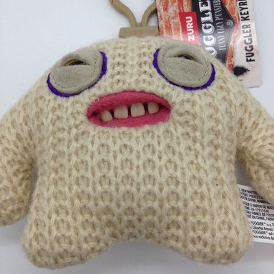 Fuggler Keychain Mr Needles Funny Ugly monster plush New with tags