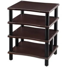 Monolith 4 Tier Audio Stand XL - Open Air Design, Each Shelf Supports 