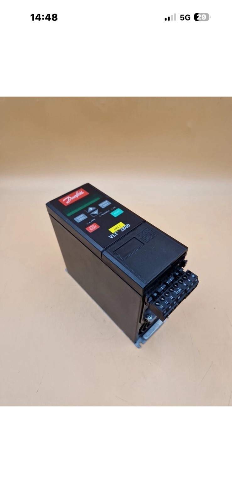 Variateur Danfoss VLT 2800 1,7Kva | Convertisseur de fréquence IP20