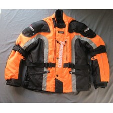 Padded TMS Motocross Orange Jacket Large with...