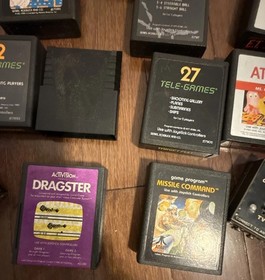 Atari 2600 System Bundle with Console, 9 Games, Joysticks, Paddles, and More