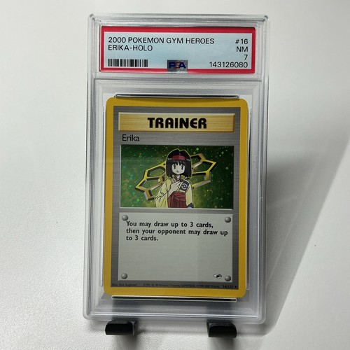 2000 Pokemon Gym Heroes #16 Erika-Holo PSA 7
