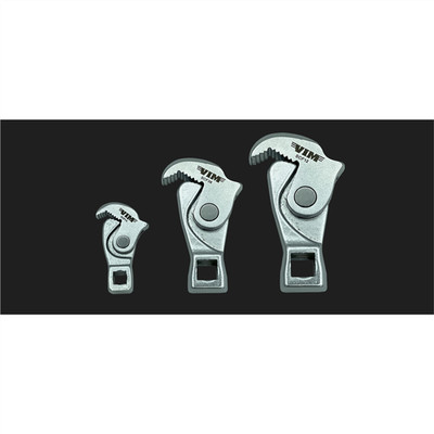VIM Tools SCF100 Spring Loaded Crowfoot Wrench Set 1/4 3/8 and 1/2 Drive Sizes