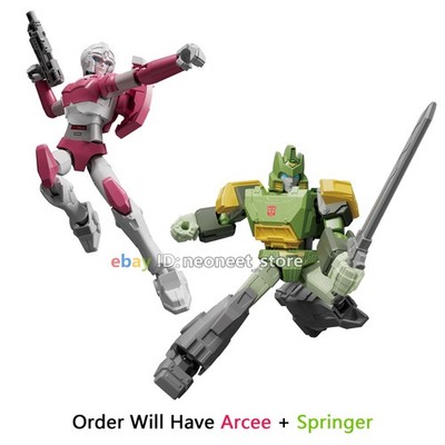 Blokees Transformers Arcee & Springer Action Figures Set Model Kit Toys Lot
