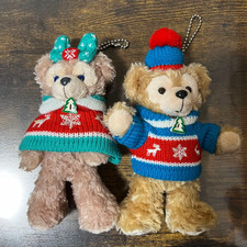 Duffy  ShellieMay Christmas plush Badge tokyo disney sea limited japan 2011