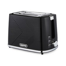 GEEPAS 2 Slice Bread Toaster 7 Level Browning Control Crumb Tray Opus Collection