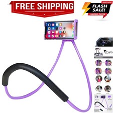 Universal Moblie Phone Stand,Lazy Cell Phone Holder  Neck Cell Tablet Phone ...