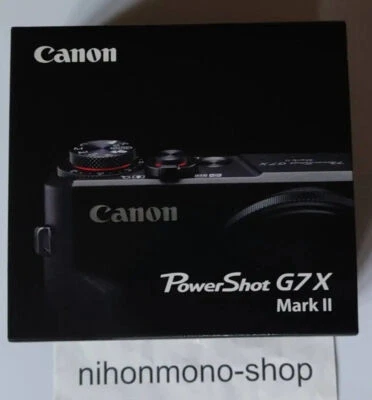Appareil photo numérique compact Canon PowerShot G7X Mark II 2 noir dans sa b... - Photo 1/4
